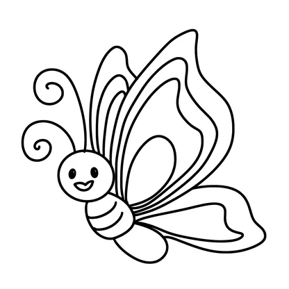 borboletas para colorir para imprimir e colorir - imagem 7